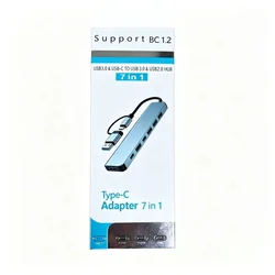 Multifunkcionalni hub adapter 7u1, USB Tip C