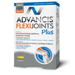 Advancis Dodatak ishrani za zglobove i kosti Flexijoints Plus, 30 tableta
