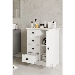 Hanah Home višenamenski ormarić Elmar, 66 cm, beli