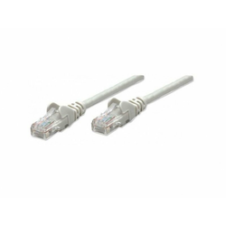 Network Patch Kabel - Cat6 - 1.5m - Grey - Copper - S/FTP - LSOH / LSZH - PVC - RJ45 - Gold Plated Contacts - Snagless - Booted - Lifetime Warranty - Polybag - 1.5 m - Cat6 - S/FTP (S-STP) - RJ-45 - R