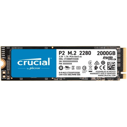 CRUCIAL P2 2000GB 3D NAND NVMe PCIe M.2 CT2000P2SSD8