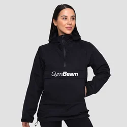 GymBeam Women‘s Rain Smock Jacket Black