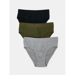 Sinsay - Pamučne gaćice slip 3 pack - šareno