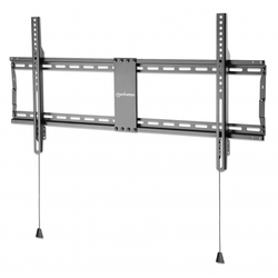 Stenski fiksni TV nosilec 43-100 MANHATTAN, 70kg, črne barve, ultra tanek