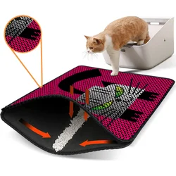 Aberto Design Prostorika za toalet za mačke Nrszn0182, 45 x 60 cm, Roze