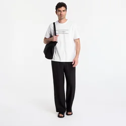 Majice Calvin Klein Ss 20S Eu Spw Standard Graphic Tee Bright White XL