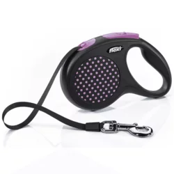 Flexi Povodac Design M Tape 5m - Roze