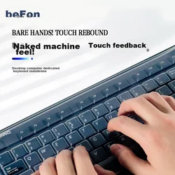 Beifang Zaštitna silikonska folija za tastaturu za desktop računar i laptop