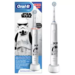 ORAL-B otroška električna ščetka D505 Junior Star Wars White (EB60) Box