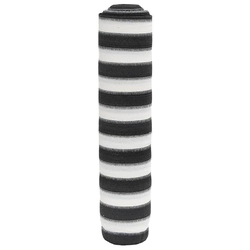 Mreža za privatnost antracit-bijela 1,5 x 10 m HDPE 195 g/m2