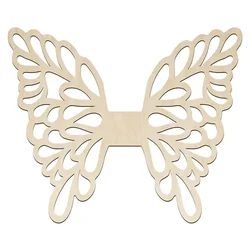 DE Lesena angelska krila 10 kosov darilnih obeskov DIY Macrame osnova