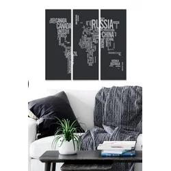 Set slika Wallity MDF384025, 3 dijela