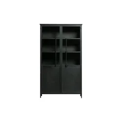 Črna kovinska komoda BePureHome Exhibit