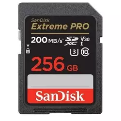 SanDisk SDXC 256GB extreme pro 200MB/s V30 UHS-I class10 U3 V30