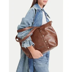 Guess Jeans Ročna torba CEO-GUESS-S-009-10 Rjava
