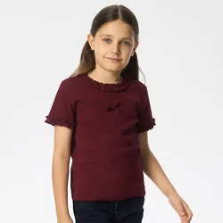 Reserved - Rebrasta bluza s mašnom
