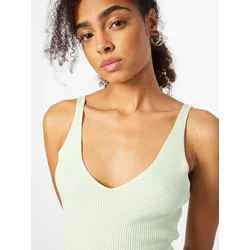 Womens ribbed knit light mint