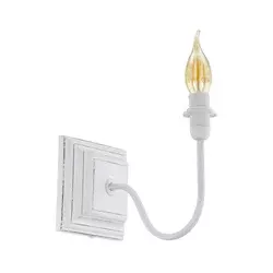 Eglo 33001 - Zidna lampa 1xE14/40W/230V bela