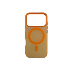 Silikonska futrola Magsafe FLURO COLOR Iphone 17 Pro NARANDŽASTA