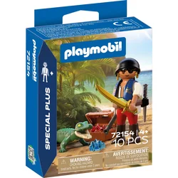 Playmobil figura pirat protiv kajmana ( 1047373 )