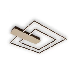 Briloner 3545-017 - LED prigušiva plafonska svetiljka NICO LED/25W/230V zlatna