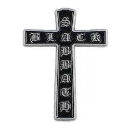 Značka Black Sabbath - Cross Metal - RAZAMATAZ - PB004