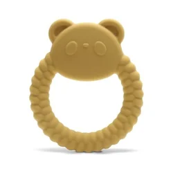 Lorelli silikonska glodalica za bebe panda - natural yellow ( 10210870001 )