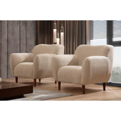 Atelier del Sofa Fotelja Napoli 95x86x96cm Kapućino