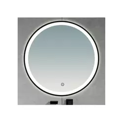 Brilagi - LED kupatilsko ogledalo ASTI LED/19W/230V 60 cm crna IP44 CRI 90 prigušiva + CCT