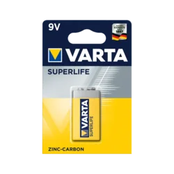 Baterija 9V VARTA SuperLIFE 6F22