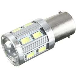OEM LED Sijalica BA15S sa 16 dioda i sočivom, Bela