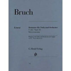 BRUCH:ROMANZE VIOLA OP.85 ES-DUR