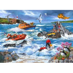 The House of Puzzles - Puzzle Proti plimi - 1 000 kosov