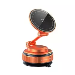 Drzac za mobilni telefon oh-x82 magnet i vakum narandzasti ( D2074 )