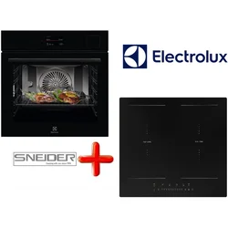 super set pečica ELECTROLUX LOA9S3XZ + plošča IKP62-4 SNEIDER