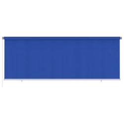 Vanjska roleta za zamračivanje 400 x 140 cm plava HDPE