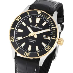 Jacques Lemans 1-2131C Hybromatic Mens Watch 43mm 10ATM