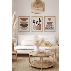 Wallity slika 3Dartsoho30, 3 dijela, 33 x 48 cm