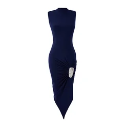 Trendyol Obleka temno modra
