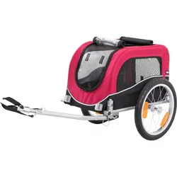 Trixie Prikolica Za Bicikl L 75×6x80 145cm Crno Crvena