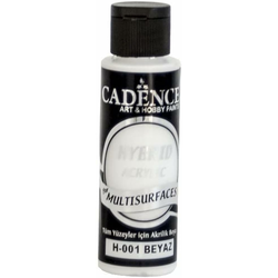 Cadence Hybrid akrilna boja, 120ml, Bela
