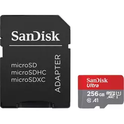 Micro SDXC SanDisk 256GB Ultra, SDSQUAC-256G-GN6MA + Adapter