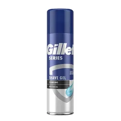 GILLETTE Gel za brijanje Series cleansing Charcoal 200 ml