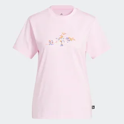 Adidas Ženska majica Elements radiate floral graphic, Roze