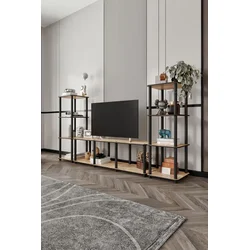Hanah Home TV Komoda Grand, 188x106x34 cm, Hrast