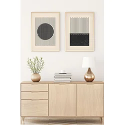 Wallity Uramljena slika Huhu82, 35x50 cm , 2 dela