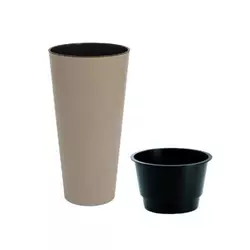 Prosperplast Saksija za cve?e Tubus Slim Mocca 30x57 DTUS300-7529U