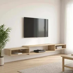 TV ormar za montažu na zid Zidna montaža Hrast sonoma