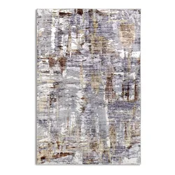 Siva preproga 80x150 cm Malard Copper Gold – Elle Decoration
