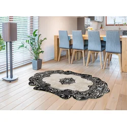 Aberto Design Tepih 80x150cm Crno-Beli